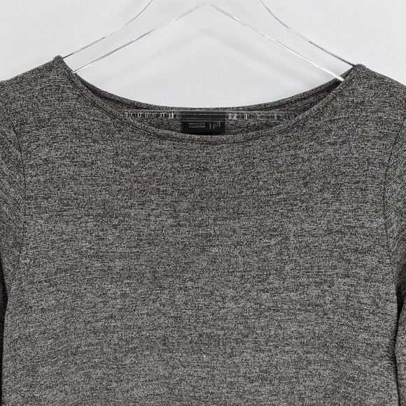 J. Jill Wearever Collection Grey Long Sleeve Dress - Picture 2 of 8